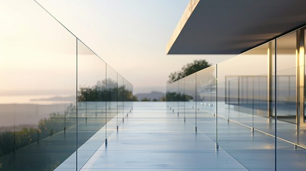 Gamme novatrice de profil pour garde-corps verre